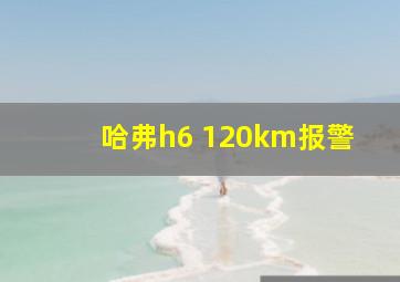 哈弗h6 120km报警